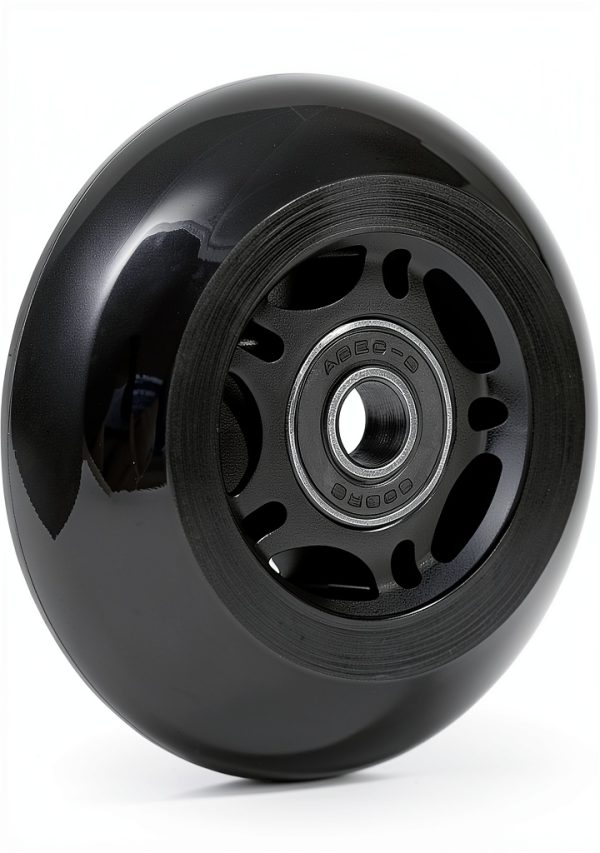 Inline Skate Wheels Chasma Flux Series 3 80mm Black 85A-7