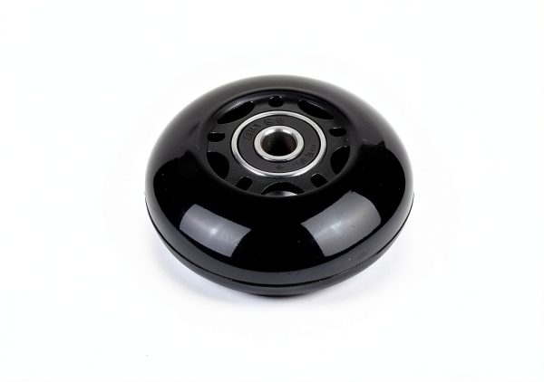 64mm Inline Skate Wheel AOWESM 24mm Black 82A Hardness ABEC-9-4