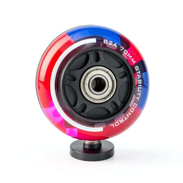 2PM SPORTS Inline Skate Wheels Black 80mm 82A PU High Rebound-4