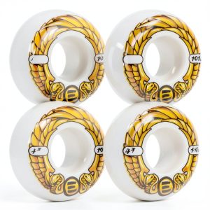 RollerPro Inline Skate Wheels - 84mm Polyurethane, 88A Hardness-0