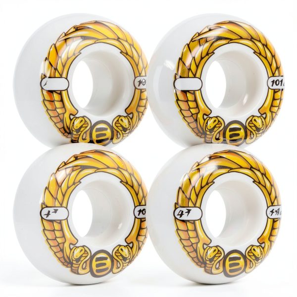 RollerPro Inline Skate Wheels - 84mm Polyurethane, 88A Hardness-0