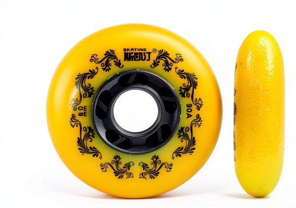 Inline Skate Wheels 4-Pack SGARQI 90A Aluminum 72mm-80mm-1