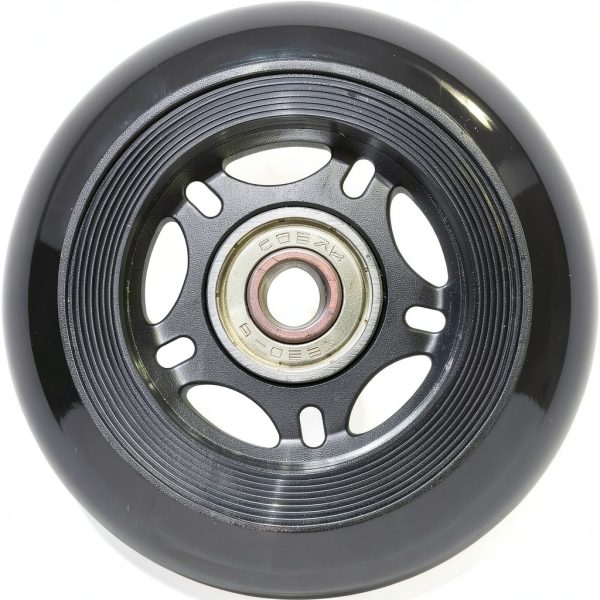 Flux 2 76mm RipStik Wheels 85A for Ripsurf Caster Board, RipStik Wave Board, or Crazy Cart Wheels Replacement, 2 Pack with Bearings-3