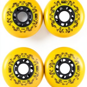 Inline Skate Wheels 4-Pack SGARQI 90A Aluminum 72mm-80mm-0