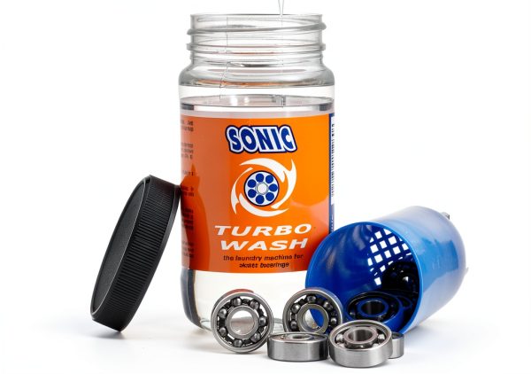 Sonic Turbo Wash Skate Bearing Cleaning Kit 8oz Citrus Cleaner USA-0
