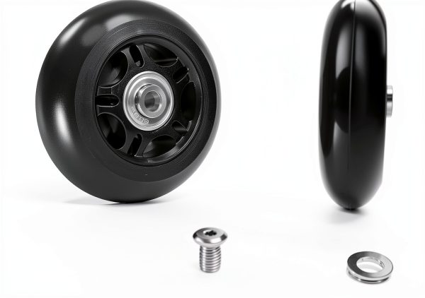 Gekufa Luggage Suitcase Replacement Wheels 76mm x 24mm ABEC 608zz-1