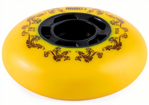 Inline Skate Wheels 4-Pack SGARQI 90A Aluminum 72mm-80mm-4