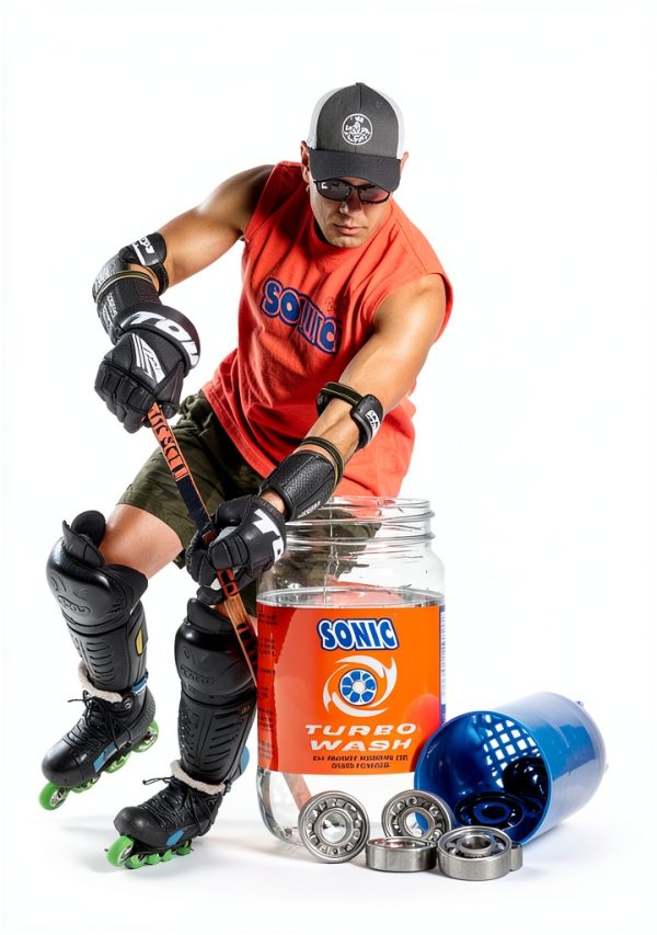 Sonic Turbo Wash Skate Bearing Cleaning Kit 8oz Citrus Cleaner USA-6